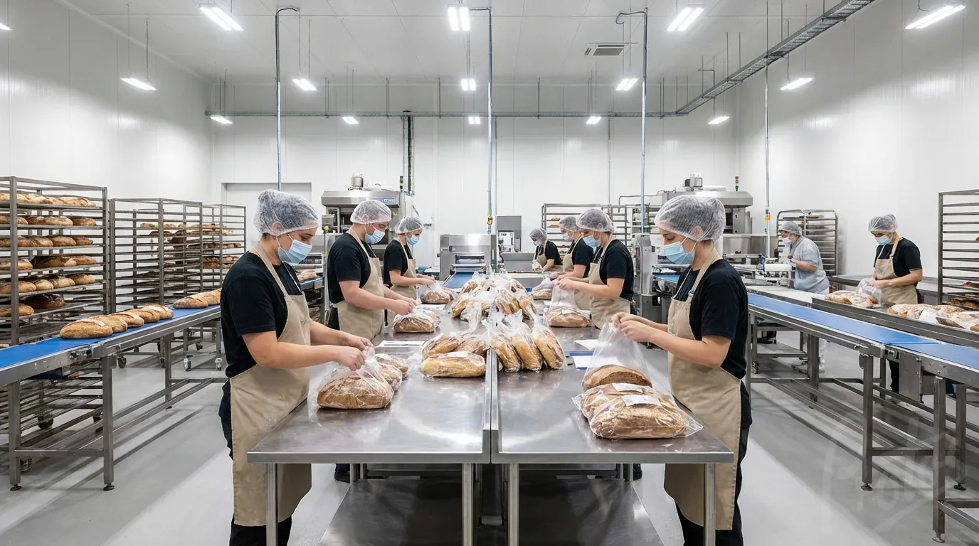 UK bakery packaging manufacturing facility - films and bags converted under one roof
